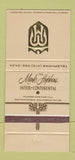 Matchbook Cover Mark Hopkins Inter Continental Hotel San Francisco CA 30 Strike