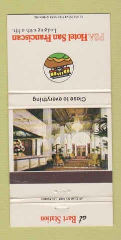 Matchbook Cover - PSA Hotel San Francisco CA 30 Strike