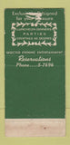 Matchbook Cover - Club Diplomat Lansing MI 30 Strike