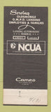 Matchbook Cover - Lansing Automakers Federal Credit Union MI 30 Strike
