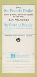 Matchbook Cover - Sir Francis Drake Hotel San Francisco CA 30 Strike