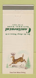 Matchbook Cover - Continental National Bank Fort Worth TX 30 Strike