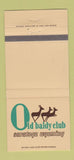Matchbook Cover - Old Baldy Club Saratoga WY 30 Strike