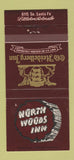 Matchbook Cover - North Woods Inn Littleton Colorado Golden 30 Strike