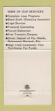 Matchbook Cover - San Bernardino County Credit Union CA 30 Strike