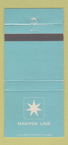Matchbook Cover - Maersk Line Shipping  30 Strike