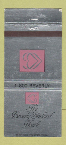 Matchbook Cover - Beverly Garland Hotels North Hollywood Sacramento CA 30 Strike