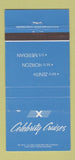 Matchbook Cover - Celebrity Cruises WEAR 30 Strike