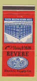 Matchbook Cover - Revere Electric Supply Chicago IL 30 Strike