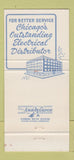 Matchbook Cover - Revere Electric Supply Chicago IL 30 Strike