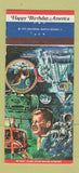 Matchbook Cover - National Bank of Newcastle WY Bicentennial  30 Strike