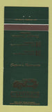 Matchbook Cover - Capone's Ristorante Ottawa? ON 30 Strike