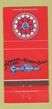 Matchbook Cover - Ringling Brothers Barnum Bailey Circus World FL 30 Strike