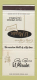 Matchbook Cover - Ray Ryan's El Mirador Hotel Palm Springs CA 30 Strike