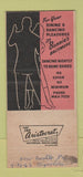 Matchbook Cover - Bonnie's Baltimore St Louis MO Mayflower Rock Grill 30 Strike