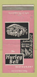 Matchbook Cover - Hurley Bell Corona Del Mar Long Beach CA WEAR 30 Strike