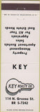 Matchbook Cover - Key Realty Co Cumberland MD?