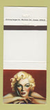 Matchbook Cover - Marilyn Monroe girlie 30 Strike