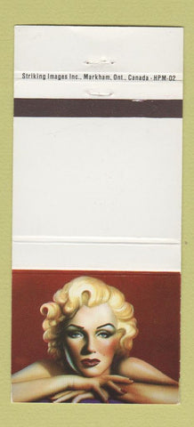 Matchbook Cover - Marilyn Monroe girlie 30 Strike