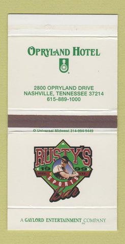 Matchbox - Opryland Hotel Nashville TN Rusty's Sports Bar