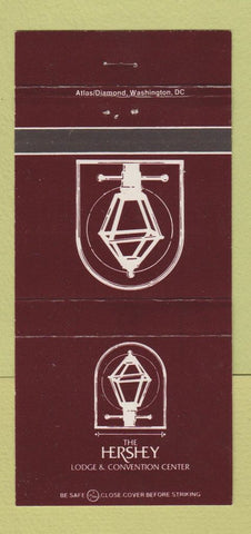 Matchbook Cover - Hershey Lodge Convention Center PA 30 Strike