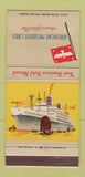 Matchbook Cover - American President Cruise Lines 30 Strike