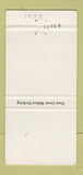 Matchbook Cover - Cunard Cruise Lines 30 Strike