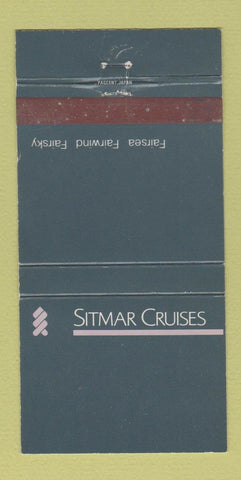 Matchbook Cover - Sitmar Cruises WEAR 30 Strike