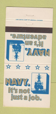 Matchbook Cover - US Navy 30 Strike