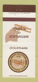 Matchbook Cover - Wright Patterson Air Force Base OH 30 Strike