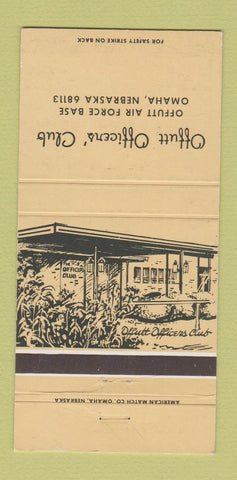 Matchbook Cover - Offut Air Force Base NE WEAR 30 Strike