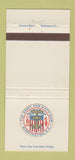 Matchbook Cover - Army and Navy Club Washington DC 30 Strike