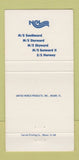 Matchbook Cover - Norwegian Caribbean Cruise Lines  30 Strike