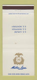 Matchbook Cover - Matson Lines Cruise 30 Strike