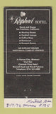 Matchbook Cover - Raphael Hotel San Francisco Chicago Kansas City 30 Strike