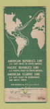 Matchbook Cover - Moore McCormack Line Shipping WEAR 30 Strike