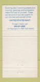 Matchbook Cover - US Navy Recruiting WEAR 30 Strike