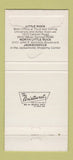 Matchbook Cover Pulaski Federal Savings Little Rock AR Jacksonville  30 Strike