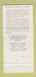 Matchbook Cover - Pulaski Savings and Loan St Louis MO 30 Strike