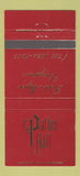 Matchbook Cover - Patton Hall Fort Myer VA 30 Strike