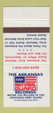 Matchbook Cover - US Army National Guard AR Arkansas recruiting 30 Strike