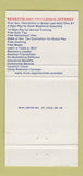 Matchbook Cover - US Army National Guard AR Arkansas recruiting 30 Strike