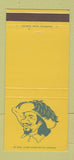 Matchbook Cover - The Cumberland Squire Carlisle PA 30 Strike