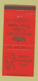 Matchbook Cover - King George Inn Mount Bethel NJ 30 Strike