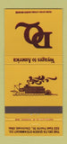 Matchbook Cover - Delta Queen Steamboat Cincinnati OH 30 Strike