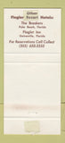 Matchbook Cover - Ponce de Leon Lodge Country Club St Augustine FL 30 Strike