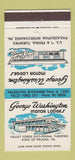 Matchbook Cover - George Washington Motor Lodges King of Prussia PA 30 Strike