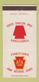 Matchbook Cover - Pennsylvania Army National Guard PA 30 Strike