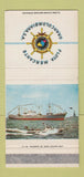 Matchbook Cover - Flota Mercante Gran Colombiana Shipping 30 Strike