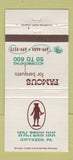 Matchbook Cover - Wm Penn Inn Gwynedd PA 30 Strike